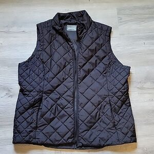 Black, size XXL, insulated vest